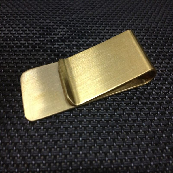 free shipping by dhl 100pcs Fashion Simple Metal Money Clip Man Clamp Holder For Money Wallet