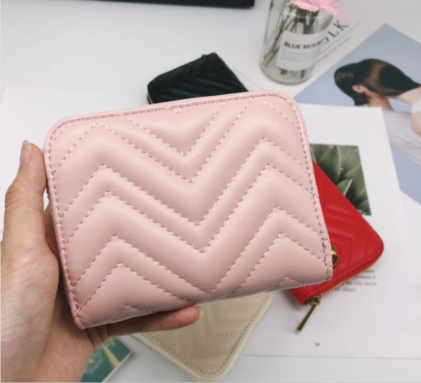 2019 new France style Designer coin pouch men women lady Luxury leather coin purse key wallet mini purses serial with box N62659