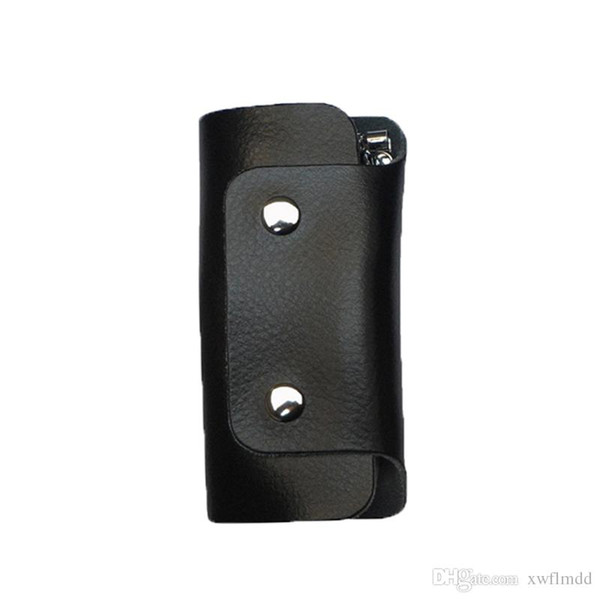 High Quality Key Wallets Fashion Car Key Home Key Bags Genuine Leather Hang On The Waist Safety Hard