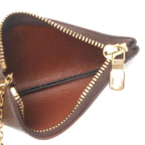 Mini Perfect Bag New Arrival Great Quality Wholesale Key Pouch Coin Bag Genuine Leather Wallets Leathet Grid M62650 Women D-ring Key Holder