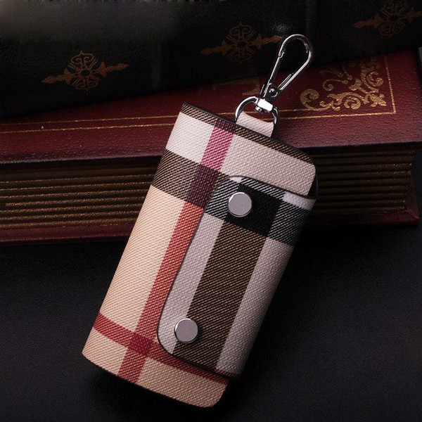 MAIWEINI New Fashion PU Leather Purse Key Wallets Gift For Men&Women Housekeeper Holders Key Bag Cases drop ship M512