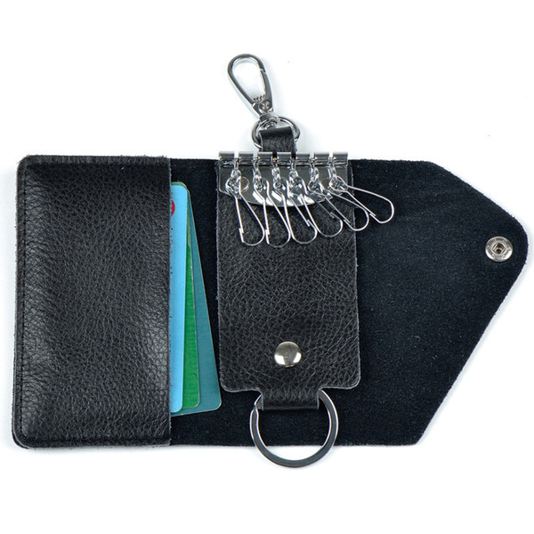 Charm2019 Leather Genuine Key Card Originality Guangzhou Cowhide Multi Function Hasp Can Small Change Package