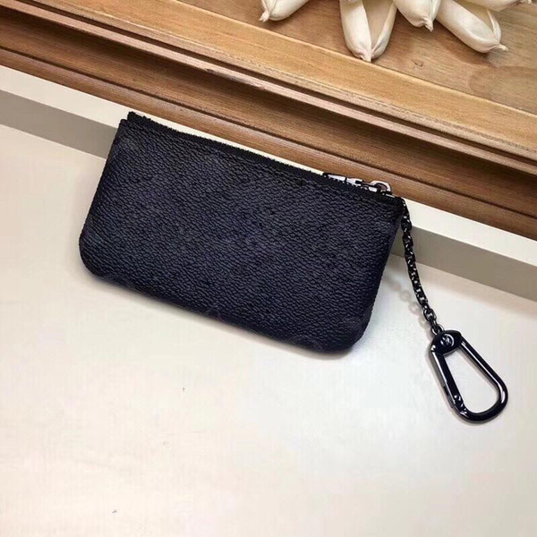 Top quality classic style designer Key wallets for Men And Women real leather purse Business card holders coin pocket with box 547787 12*7cm