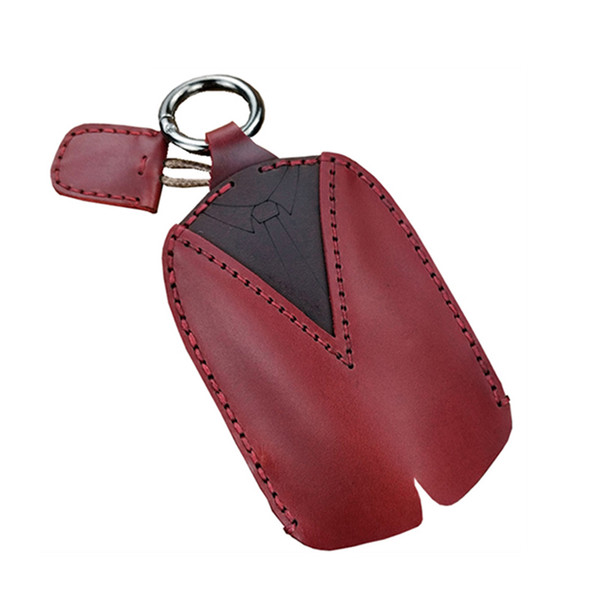 3PCS/Lot Wholesale Handmade Genuine Leather Men Car Key Holder Fashion Women Housekeeper Key Organizer Minimalist Bag