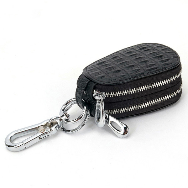 KEDANISON housekeeper genuine leather key case solid fashion cow leather key holder