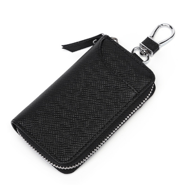 2018 Car Key Wallets Large Capacity Zipper Bag Fashion Waist Key Multi-function Household Key Free Shipping