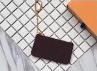 High Quality Famous Classical Designer Key Pouch Damier Canvas Holds Women Key Holder Coin Purse Small Leer Wallet