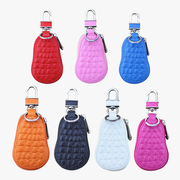 Free shipping New Arrival 20Pcs Crocodile Car Accessories Key Wallets Bag Gourd Shape Key Cover Mini Key Protect Case JF-25