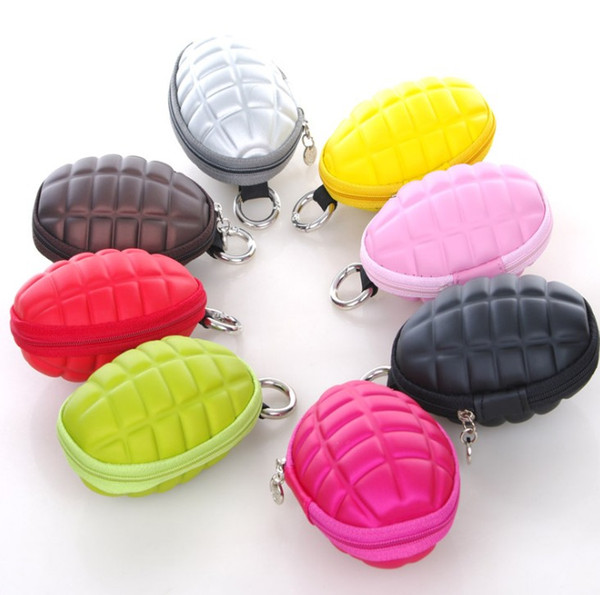 10pcs Men and women universal multi-functional hard shell key bag coin bag