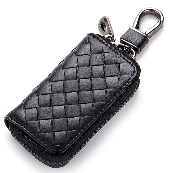 2019 New Knitting Unisex Car Key Holder Purses Daily Use Male Wallet For Keys Portable Wallets Women Weave Housekeeper Wallet