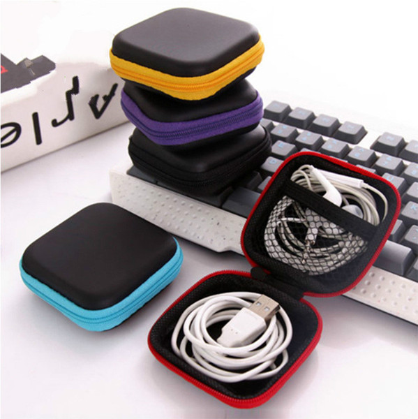 Phone data cable charger key change storage convenient mini box earphone bag BG265