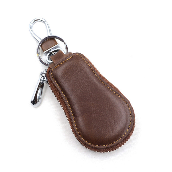 2018 Genuine Leather Key Wallets Multi Function Key Case Fashion Housekeeper Key Holders