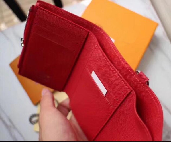 TOP PU NEW Men Purse Wallet Men Wallet with high quality famous classical designer women holder coin purse small leer with Card Holders with