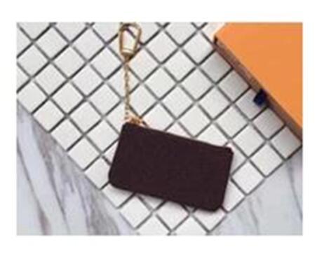 Free Shipping! 4 Colors Key Pouch Zip Wallet Coin Leather Wallets Women designer purse 62650