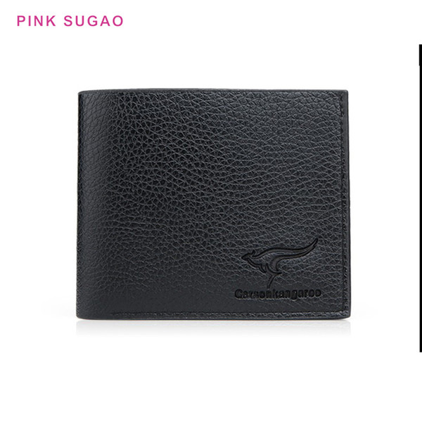 Pink sugao wallet men new style BHP wallet designer card holder coin purse pu leather wholesales wallet hot sales purse