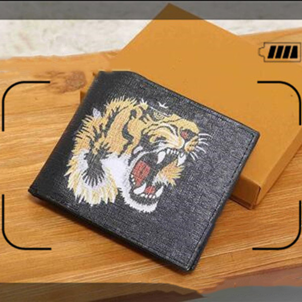 Pink Sugao wallet designer luxury Ghomen wallets designer card holder portefeuille women mens wallet pu leather 6color choose tiger bee