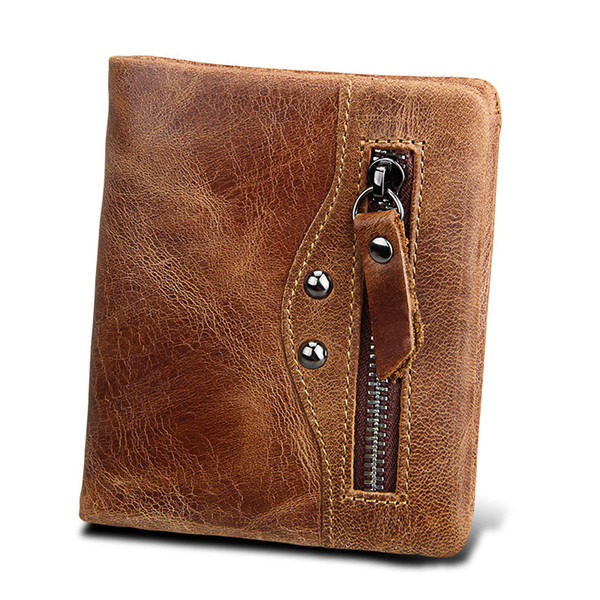 Genuine Leather Fashion Luxury Card Mens Pouch Brand Designer Wallet,Luxury Designer Men Brand Wallets