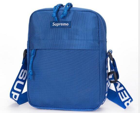 new shoulder bag ladies Messenger brand SUPREME bag Cosmetic bag pocket color packet 3 color size 21*17*7cm