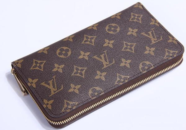 wholesale free shipping brand single zipper cheap desig women men pu leather wallet lady ladies long purse 05