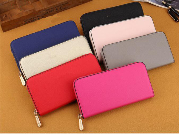 handbag designer wallet new high quality arrival leather fashion single zipper luxury Women's wallet long purse