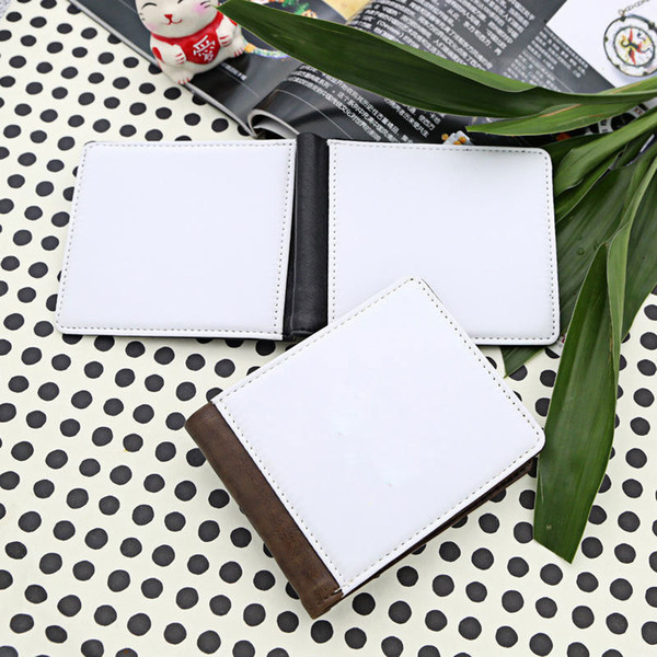 men wallet for sublimation man wallet with two sids printing thermal transfer printing blank purse hot styles