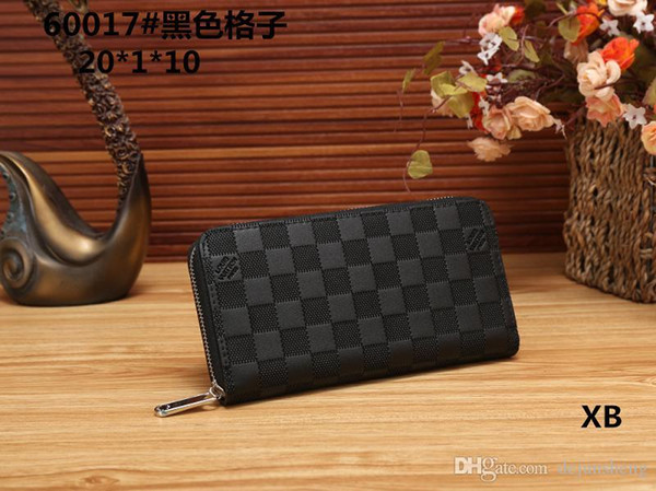 2018 Male luxury wallet Casual Short designer Card holder pocket Fashion Purse wallets for men free shipping #001