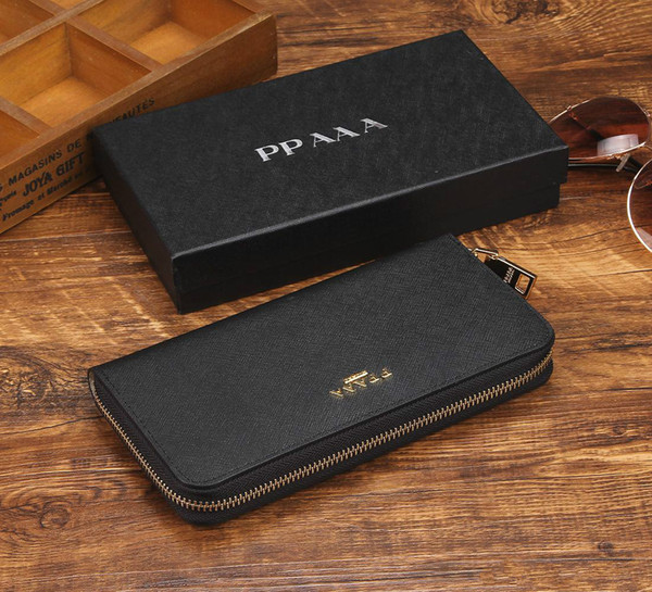 Europe and the United States luxury brand wallets fashion long wallet designer wallet handbag wallet Multi-color optional purse with box