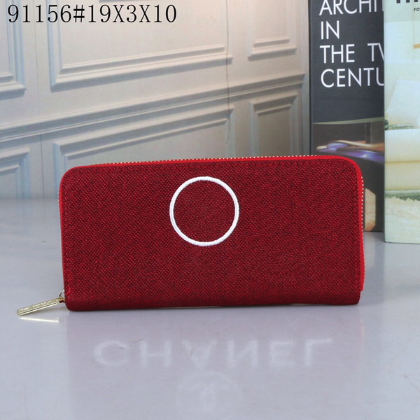 2019 Designer women purse wallet hot new long model purse card holder key bag clutch bag drop shipping girl's