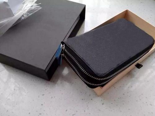 2011NEW TOP high quality Mens Brand Wallet free shipping Men's Leather With Wallets For Men Purse Wallet Men Wallet with box dust bag #88789