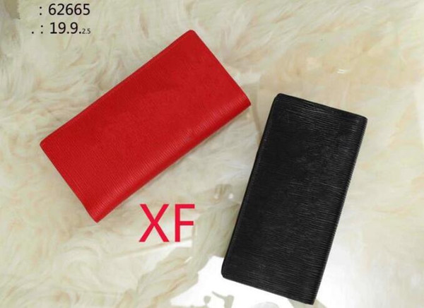 Fashion Red Black Wallet Purse Card Holders Letter Flower Short Wallet Gifts For Men Women Designers Wallets Bags Folding. With box