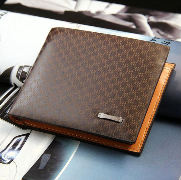 Men Wallets New Arrival Male Genuine Leather Luxury Mens Wallet Casual Short Designer Card Holder Pocket Fashion Purse Wallets