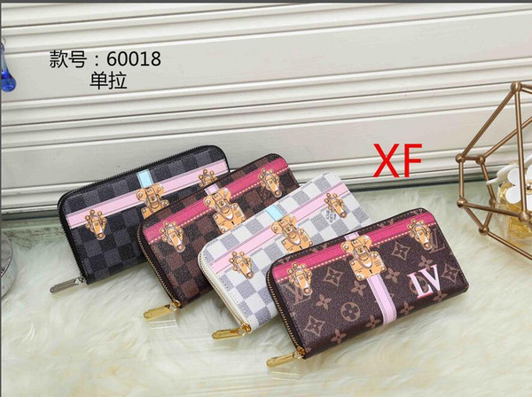 women men pu leather wallet lady ladies long purse free shipping 20195