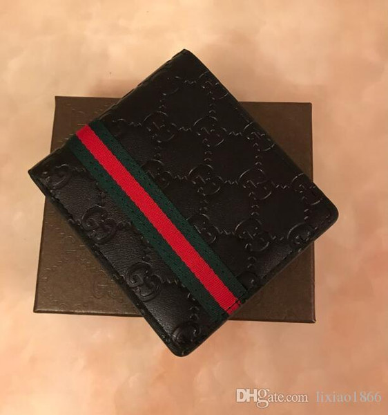 European style stereo 2019 high-quality leather wallet card more letter credit card bus card package with the box