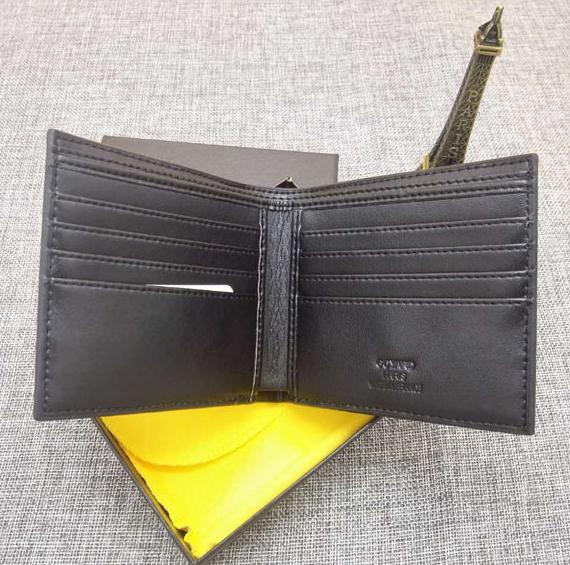 2019 Top quality wallet Paris style luxury designer classic famous men women famous genuine pu leather gy wallet