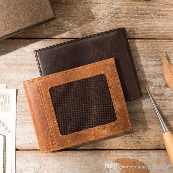 Leather simple card holder Fashion card holder Business card holder Customizable LOGO