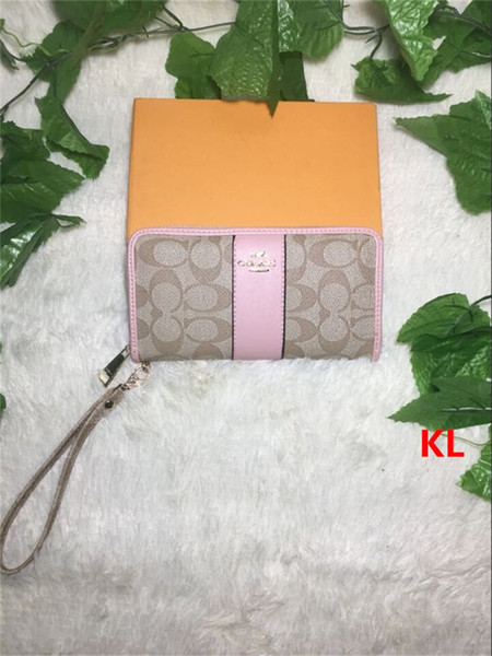 2019 New Fashion Men's and Women's wallet Women's Wallet Quality Leather Men's and Women's General Clutch Bag HY50329 Woen's Clutch bag