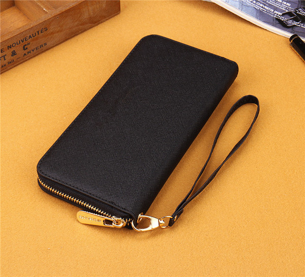 2018 latest hot brand zipper bag Europe and the United States fashion leisure long wallet card package free shipping.