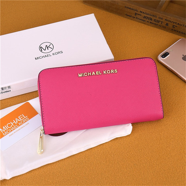 New Lady Wallet Men's and Women's Wallets Quality Genuine Men's and Women's Excellent Purses Good Good Good Quality HY61008 with box