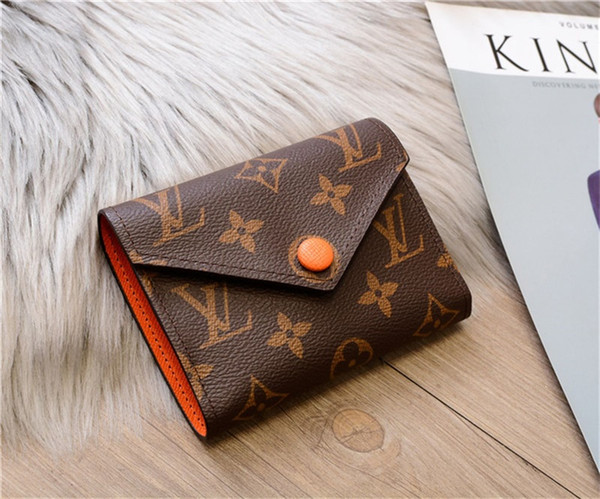 New Fashion Men's and Women's Handbags Women's Wallet Quality Leather Men's and Women's General Clutch Bag HY41938 Lady's Wallet with box