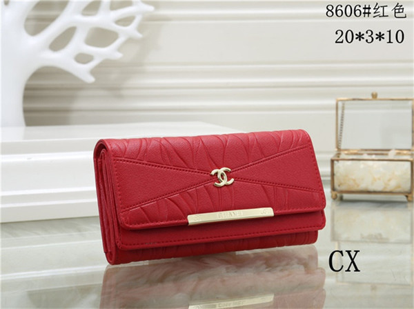 New Fashion men women handbags ladies wallet Good quality Leather Unisex Clutch Bags wallet HY508606