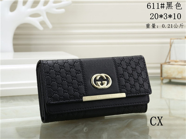 New Fashion men women handbags ladies wallet Good quality Leather Unisex Clutch Bags wallet HY50611