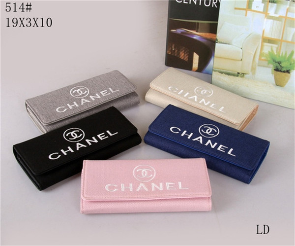 New Fashion Men's and Women's Handbags Women's Wallet Quality Leather Men's and Women's General Clutch Bag HY50514 Lady's Wallet