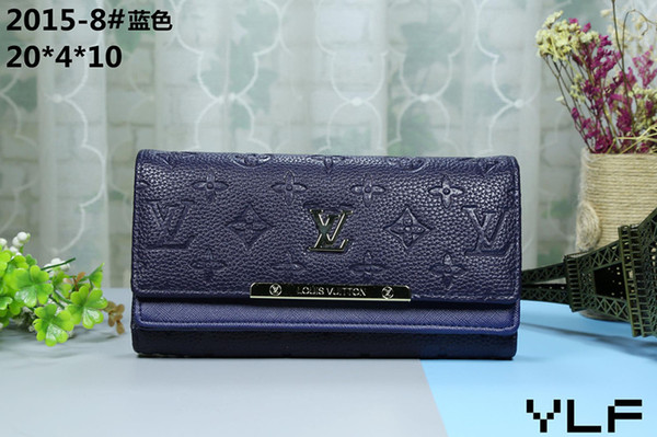 Best selling manufacturers wholesale! Wholesale 2018 fashion single zipper cheap design pu wallet wallet long wallet011