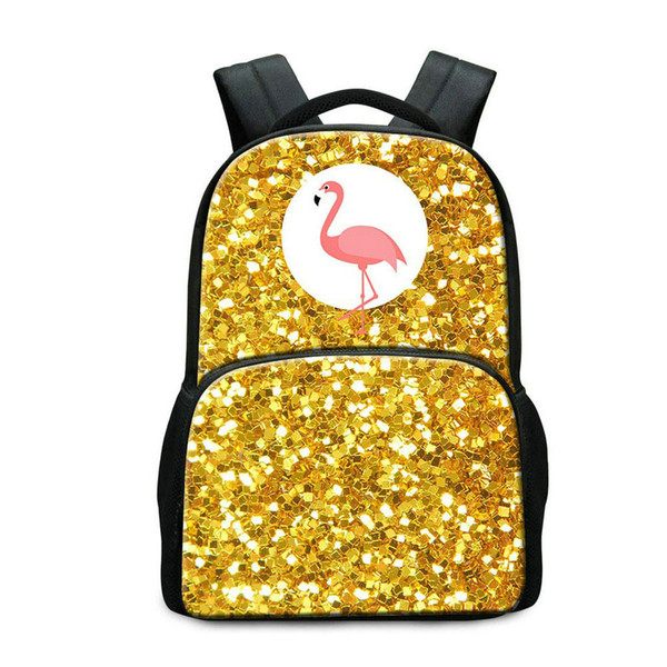 17 Inch Canvas Backpack For 14 Inch Laptop Unicorn Animal Designer School Bags For Boys Girls Women's Casual Shoulder Bag Children Backpacks