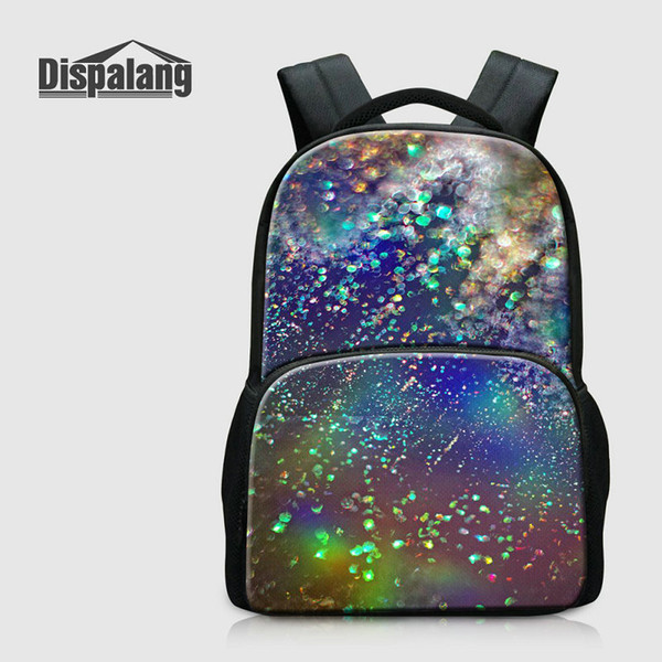 Unique Galaxy Backpacks For Middle School Student Universe Space Printing Schoolbags For Children Canvas Girls Mochila Escolar Boys Rucksack