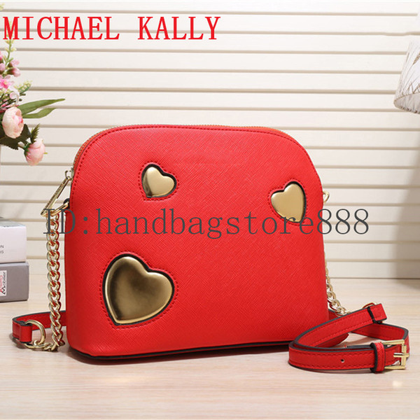 Woman Famous brand MICHAEL KALLY handbags crossbody chain shell bag summer beach bags lady luxury designer should tote message bag purse