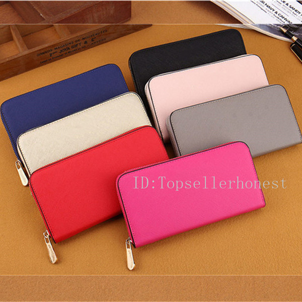 2019 fashion women MICHAEL TOM wallet single zipper cheap designer wallets pu leather wallet ladies long purse