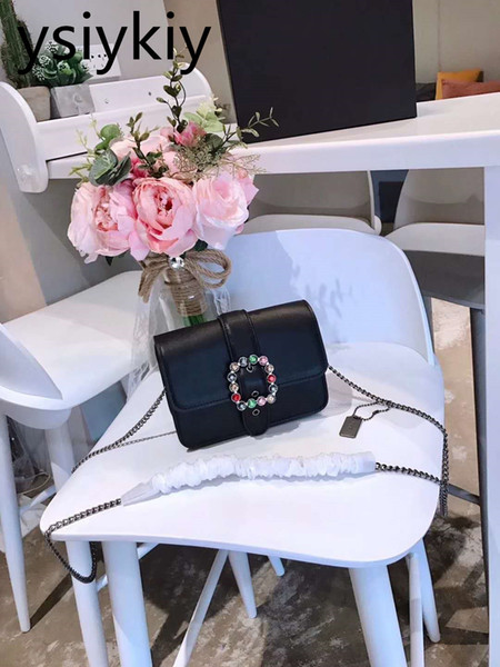 freeship 2019 newest ysiykiy fashion small handbag famous designer women cross body girl four color with Diamond bag