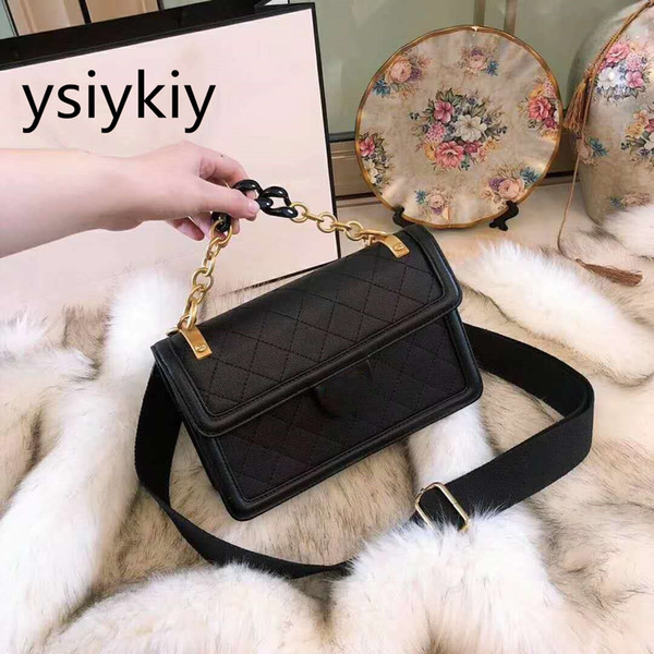 freeship women's top quality Ysiykiy handbag Caviar leather The latest luxury party in 2019 delivers size 25cm shouldbags