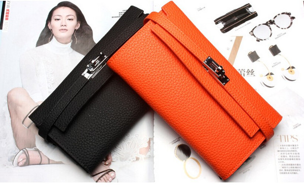 Super Gift !! BELLA JOY Luxury Women Designer Wallet High Quality Famous Brand Woman Wallets Genuine Leather Ladies Purses